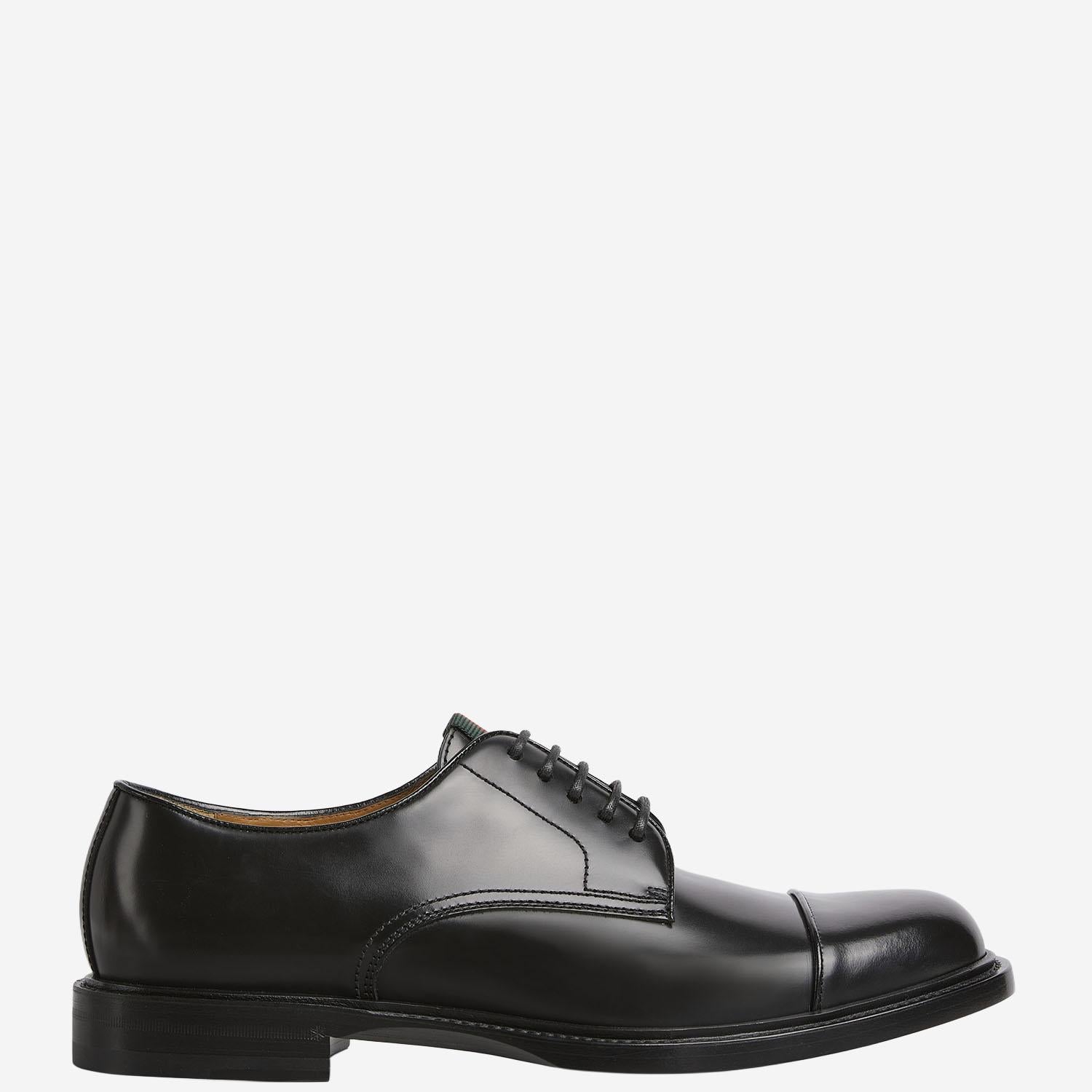 SCARPE STRINGATE IN PELLE 838135 AAEYE1048 GUCCI 