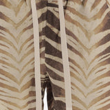 PANTALONI CORTI IN COTONE E LINO CON STAMPA 80OADF02 CNF06R83 JUST CAVALLI 