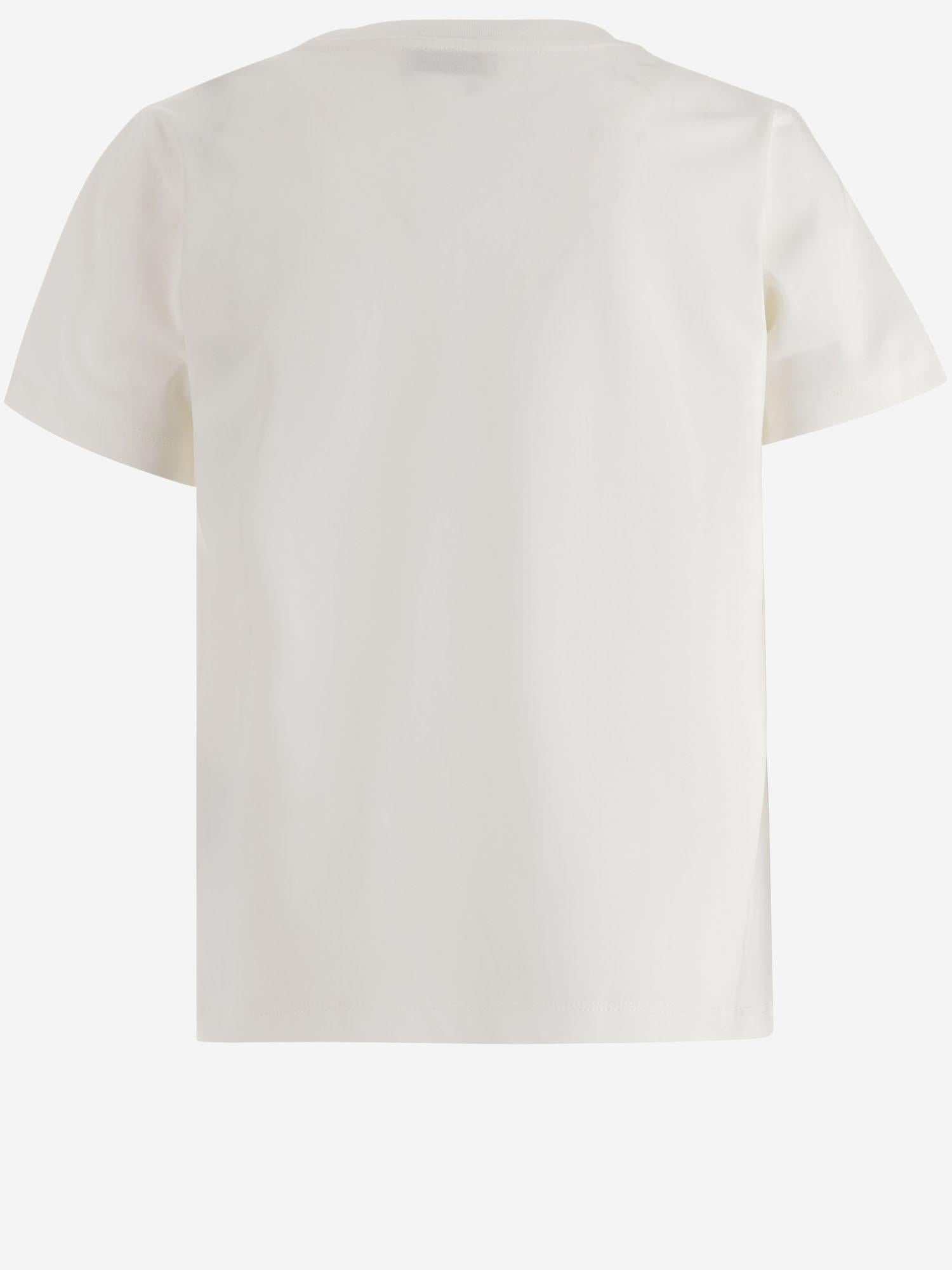 T-SHIRT IN COTONE CON LOGO 8C0001889AFV 034 MONCLER ENFANTS 