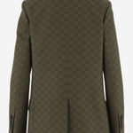 GIACCA DOPPIOPETTO IN TESSUTO GG 831993 Z7AH83602 GUCCI 