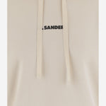 FELPA IN COTONE CON LOGO J40GU0123 J20010279 JIL SANDER 