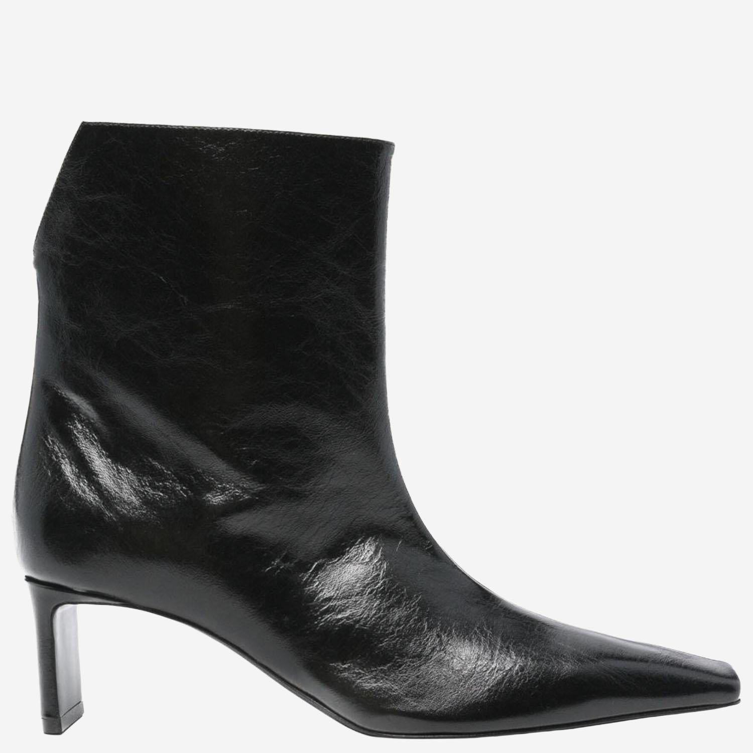 STIVALETTI ONA IN PELLE LUCIDA F1100907 200 KHAITE 