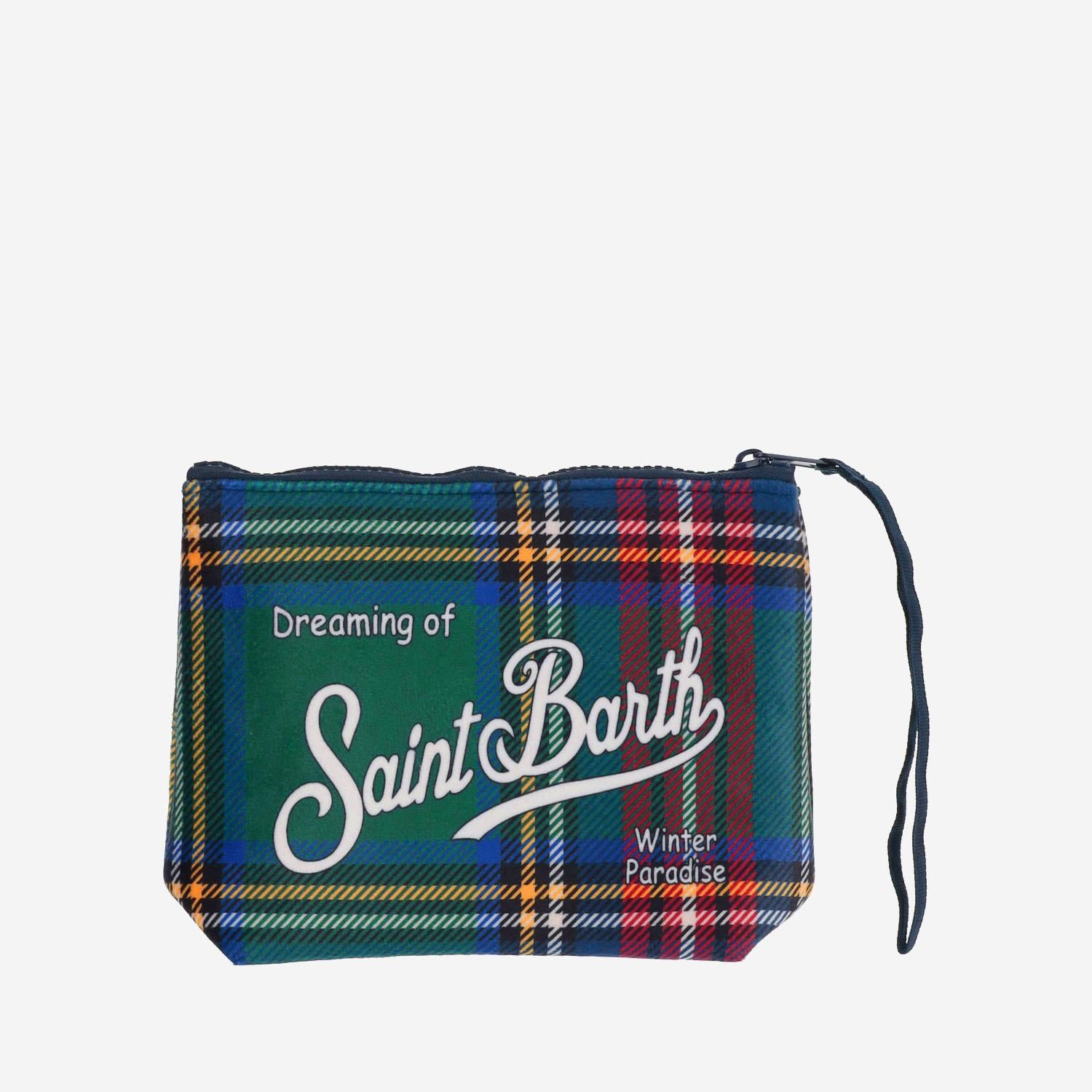 POCHETTE ALINE CON LOGO ALI0002 00192I MC2 SAINT BARTH 