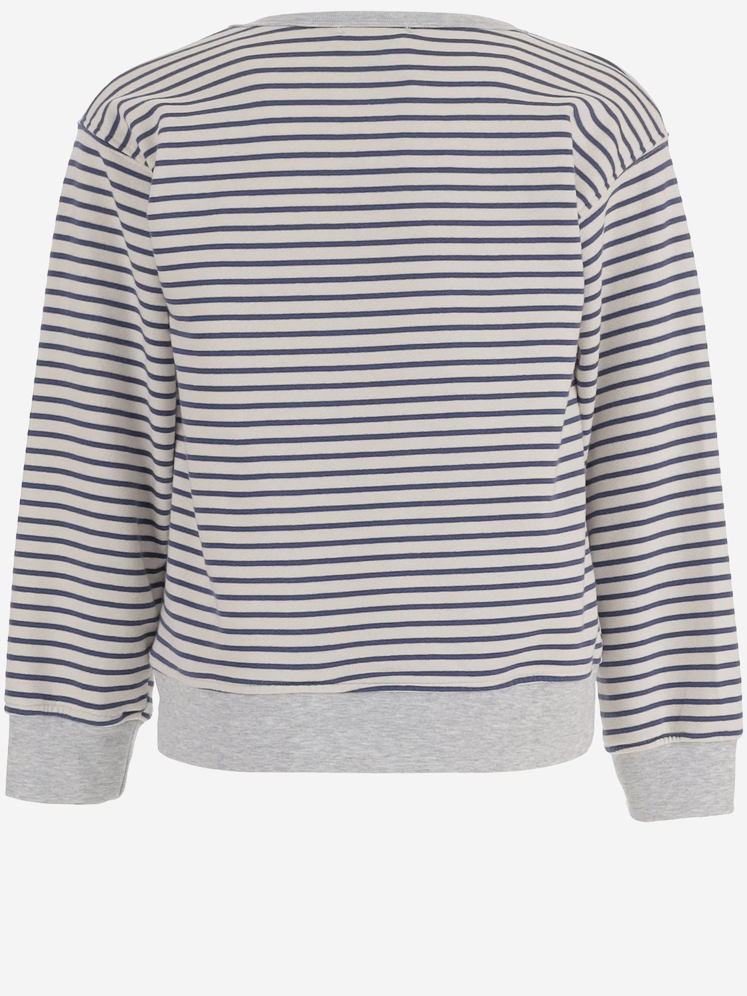 Felpa in cotone stretch a righe 23618063 135 BABE & TESS KIDS 