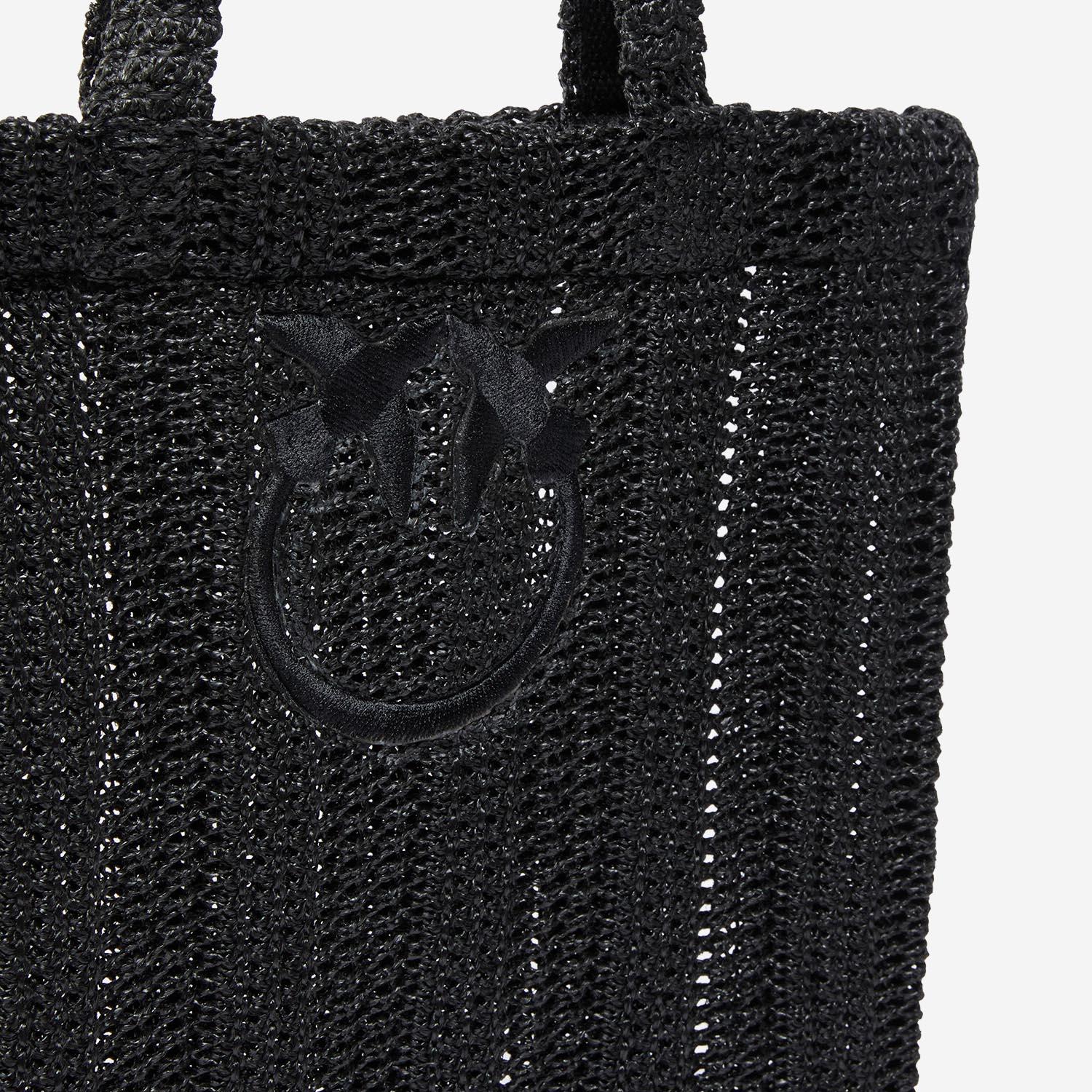 BORSA SHOPPING EASY IN RAFIA 106728 A39YZ99 PINKO 