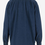 CAMICIA IN DENIM DI COTONE 6B3DB02Z94B 558 VALENTINO 