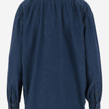 CAMICIA IN DENIM DI COTONE 6B3DB02Z94B 558 VALENTINO 