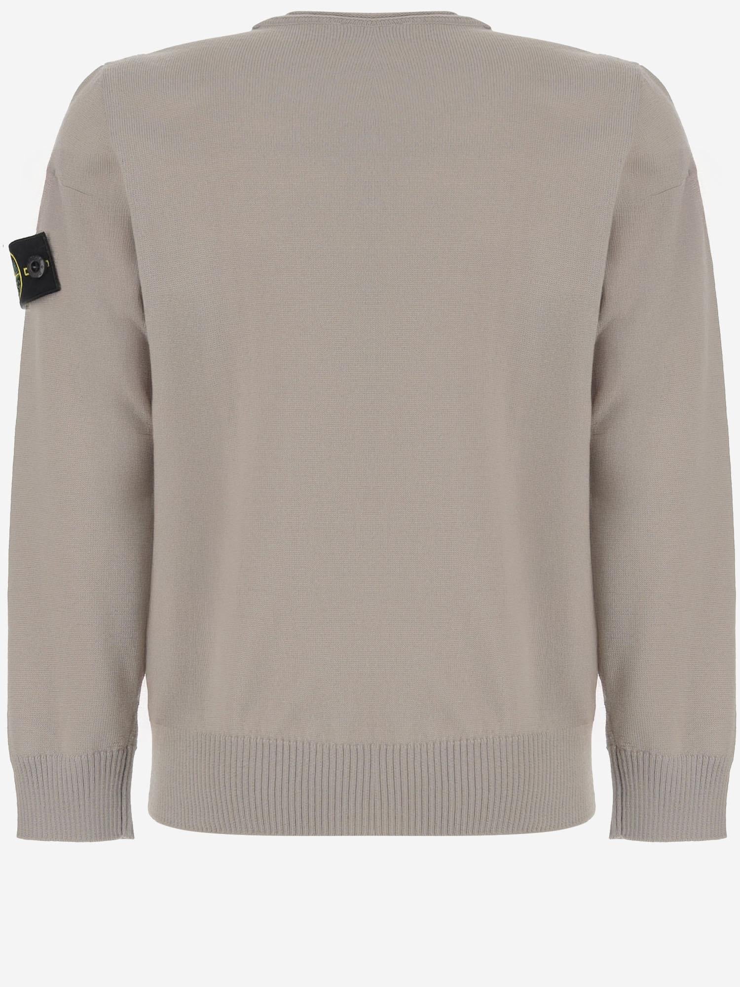 MAGLIONE IN LANA CON LOGO 5100009 S0C04V0095 STONE ISLAND KIDS 