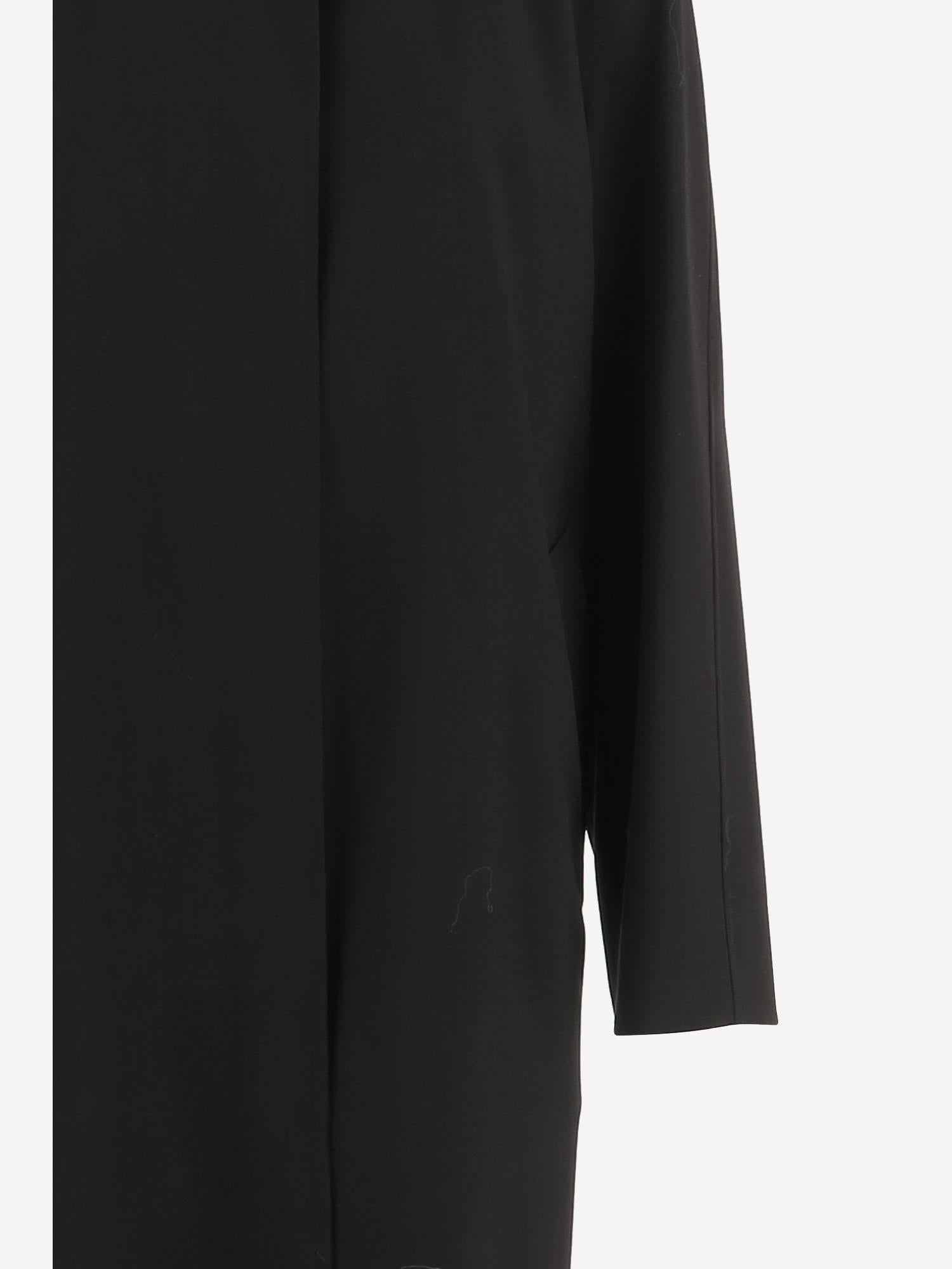 CAPPOTTO DATIMA IN LANA 11214W4466 BLK THE ROW 