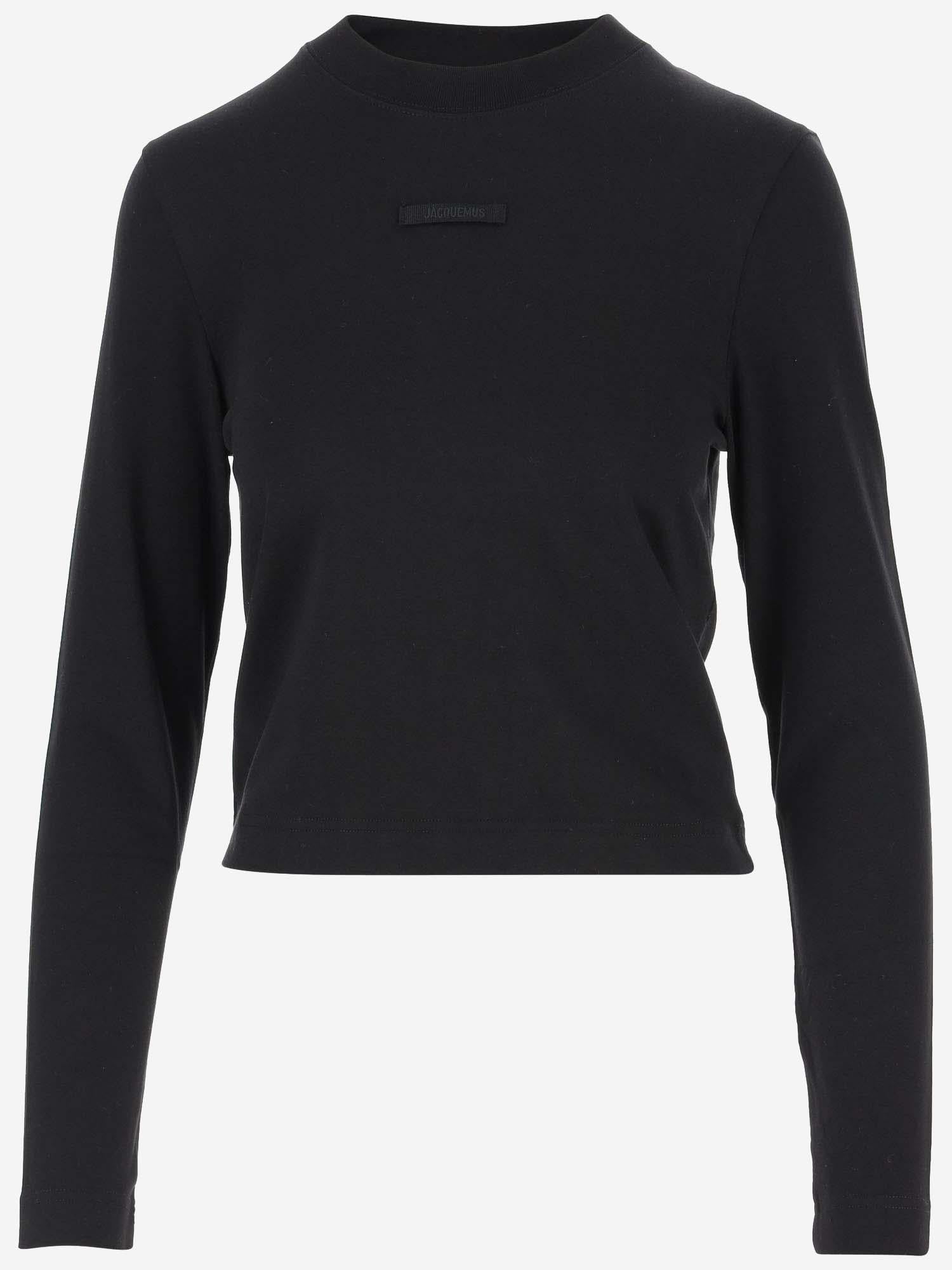 LE T-SHIRT GROS GRAIN MANCHES LONGUES TSW00155AJ00124 990 JACQUEMUS 