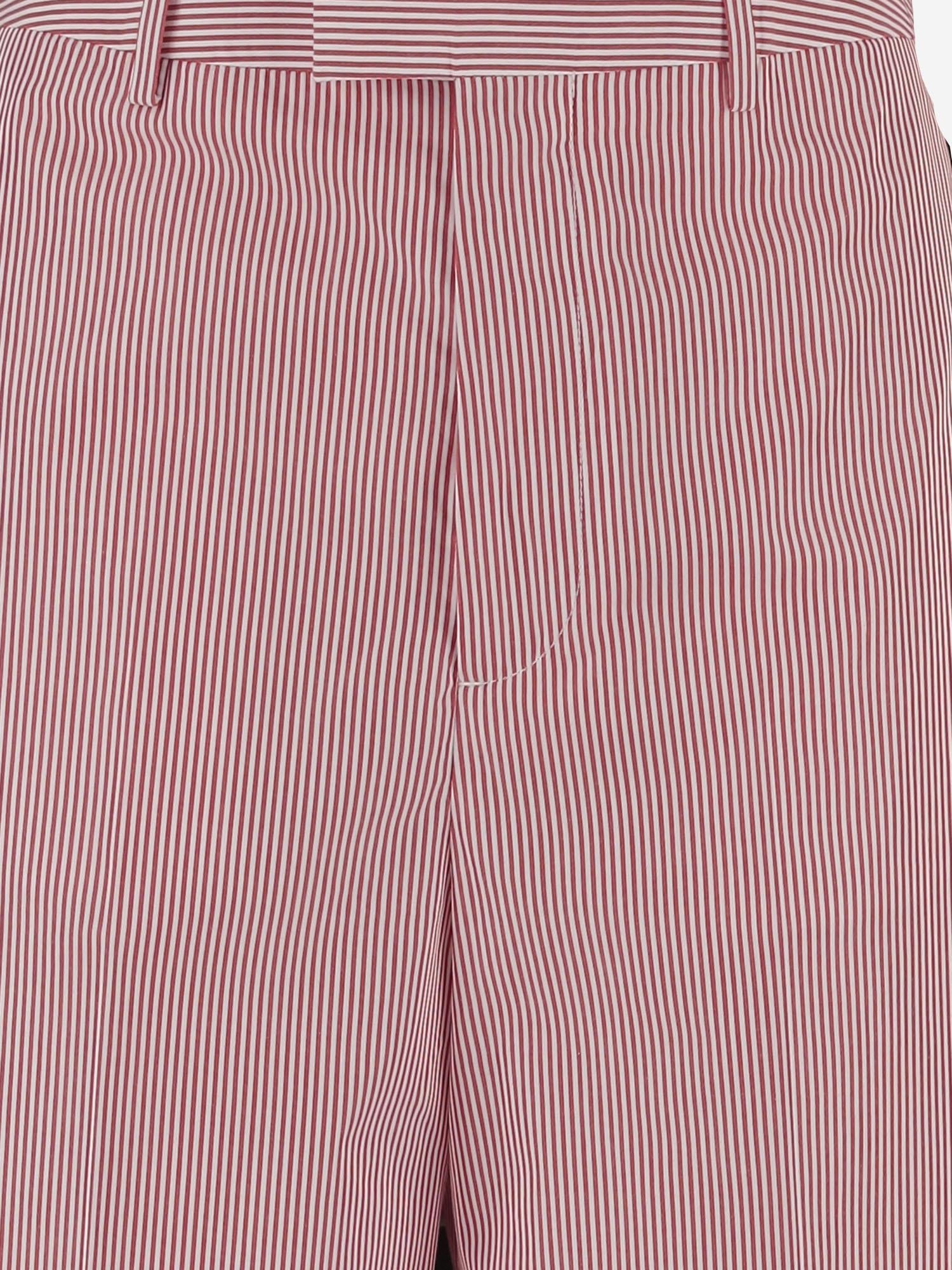 PANTALONI JUNO IN COTONE A RIGHE ARMTMP040C 016042 ARMARIUM 