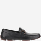 Mocassini Driver con ornamento Gancini FRONT4 110NEROCIOCCOLATONERO SALVATORE FERRAGAMO 