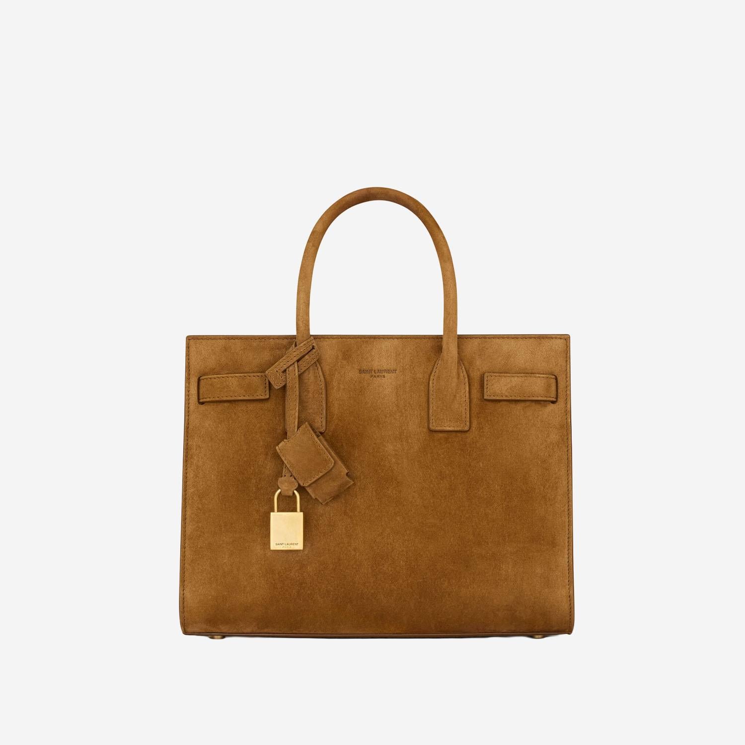 Borsa SAC DE JOUR in suede 421859 1U80W2916 SAINT LAURENT 