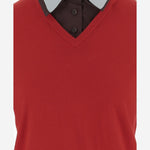 mAGLIA in misto lana CON COLLO RIMOVIBILE 171870 679 TORY BURCH 