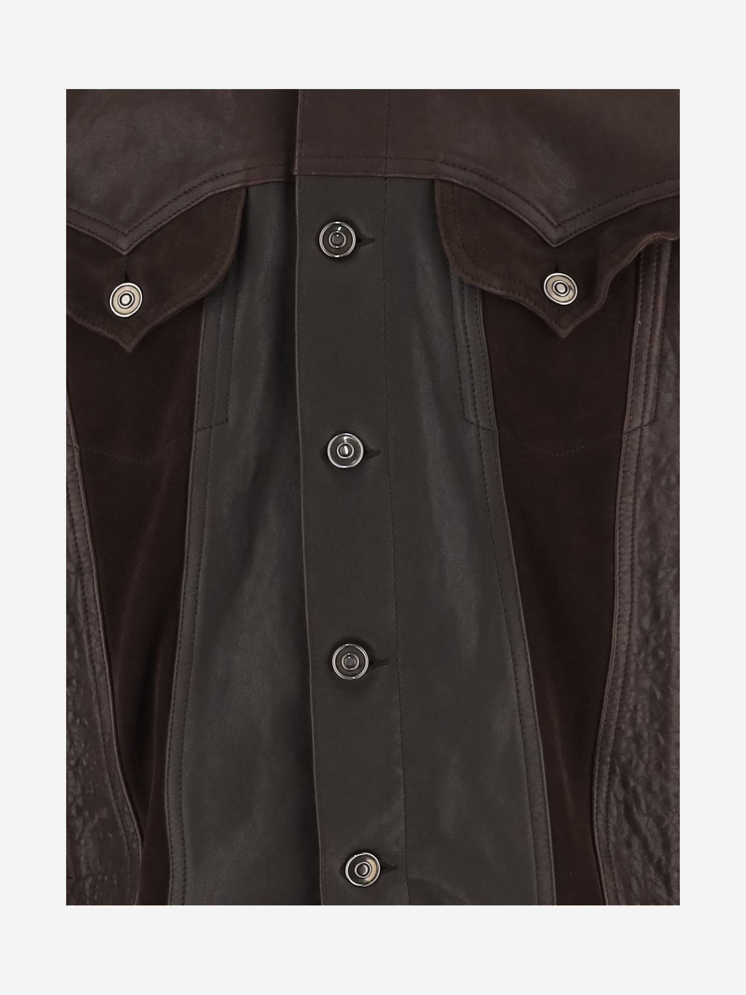 GIACCA IN PELLE 1024208 1A177661N260 VERSACE 
