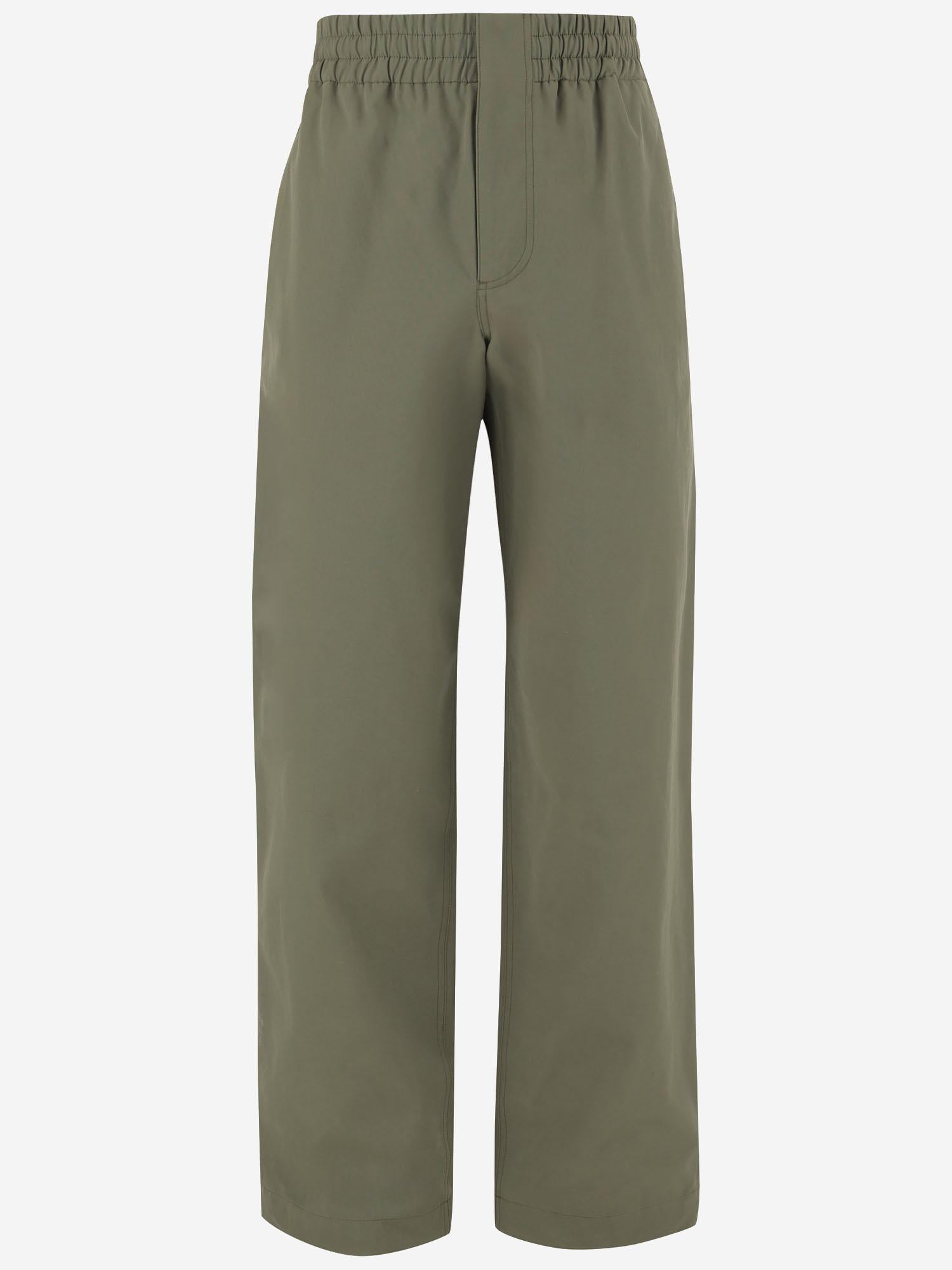 PANTALONI IN COTONE TECNICO 815581 V4Y503293 BOTTEGA VENETA 