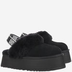 MULES IN PELLE SCAMOSCIATA 1113474 BLK UGG 