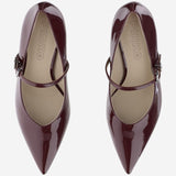 DECOLLETÉ IN PELLE LUCIDA SD0415 E002P61 PINKO 
