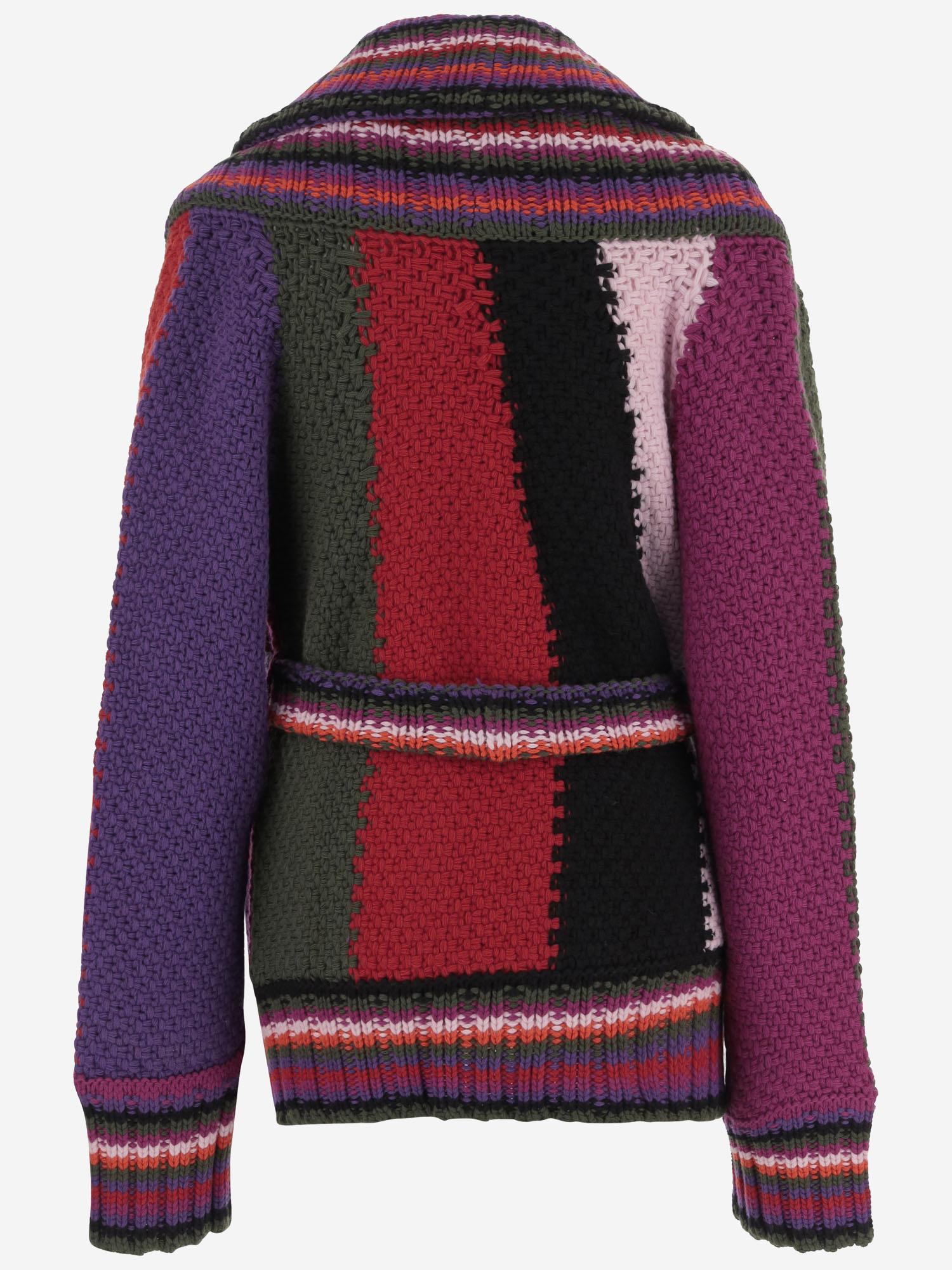 CARDIGAN IN LANA COLOR-BLOCK 5UKQ03 5U963017 EMILIO PUCCI 