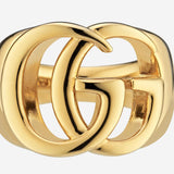 Anello a fascia con dettaglio cut-out GG Marmont 864913 I46000912 GUCCI 