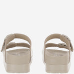 SANDALI ARIZONA PAP FLEX IN PELLE 1031470 OYSTER BIRKENSTOCK 