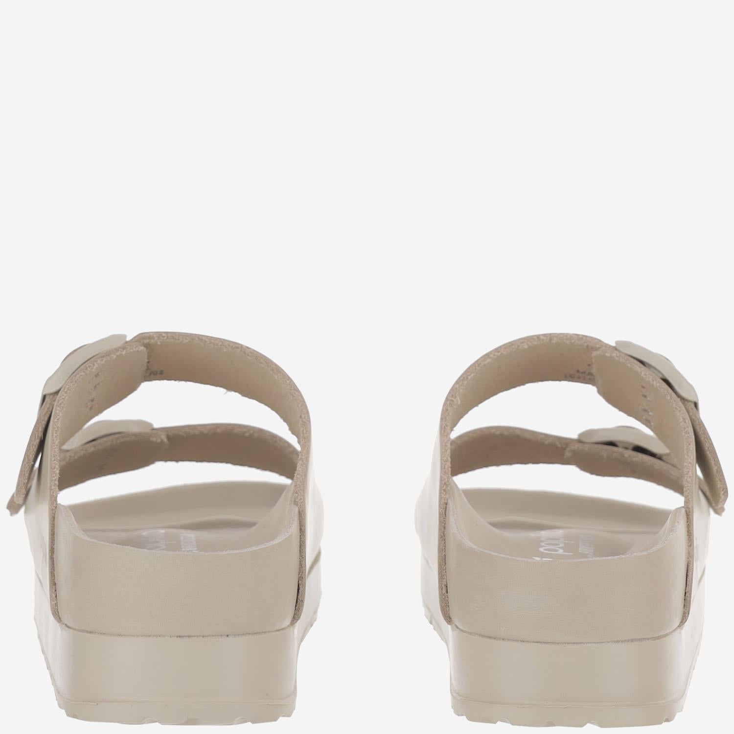 SANDALI ARIZONA PAP FLEX IN PELLE 1031470 OYSTER BIRKENSTOCK 