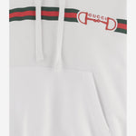 FELPA IN COTONE CON STAMPA LOGO 837930 XJHM09051 GUCCI 