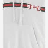 FELPA IN COTONE CON STAMPA LOGO 837930 XJHM09051 GUCCI 