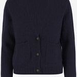 CARDIGAN IN CASHMERE D229WS NAVYNEW OLIVER LATTUGHI 