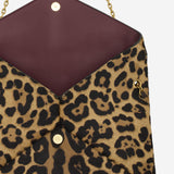 POCHETTE GRANDE IN PELLE DI CAVALLINO 853610 AAFQT2499 SAINT LAURENT 