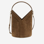 Borsa a secchiello Y in suede 840891 C0X0W2916 SAINT LAURENT 