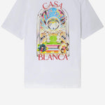 T-SHIRT IN COTONE CON STAMPA MSS26JTS001 15 CASABLANCA 