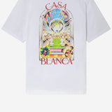 T-SHIRT IN COTONE CON STAMPA MSS26JTS001 15 CASABLANCA 