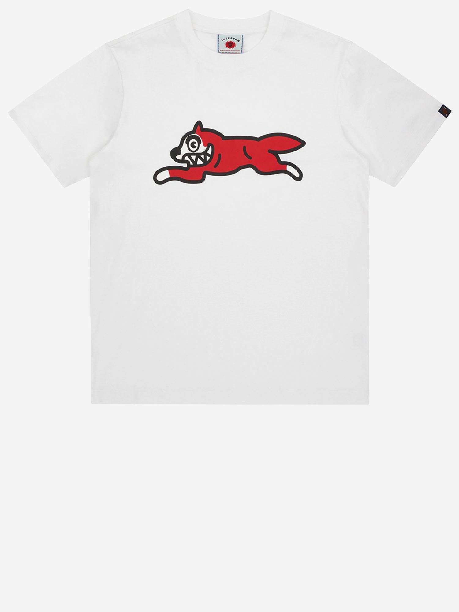 T-SHIRT IN COTONE CON LOGO ICWW26127 WHITE ICECREAM 