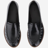 MOCASSINI IN PELLE F1822L60 BLK THE ROW 