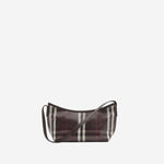 BORSA A TRACOLLA HIGHLANDS MINI 8114728 MAHOGANY BURBERRY 