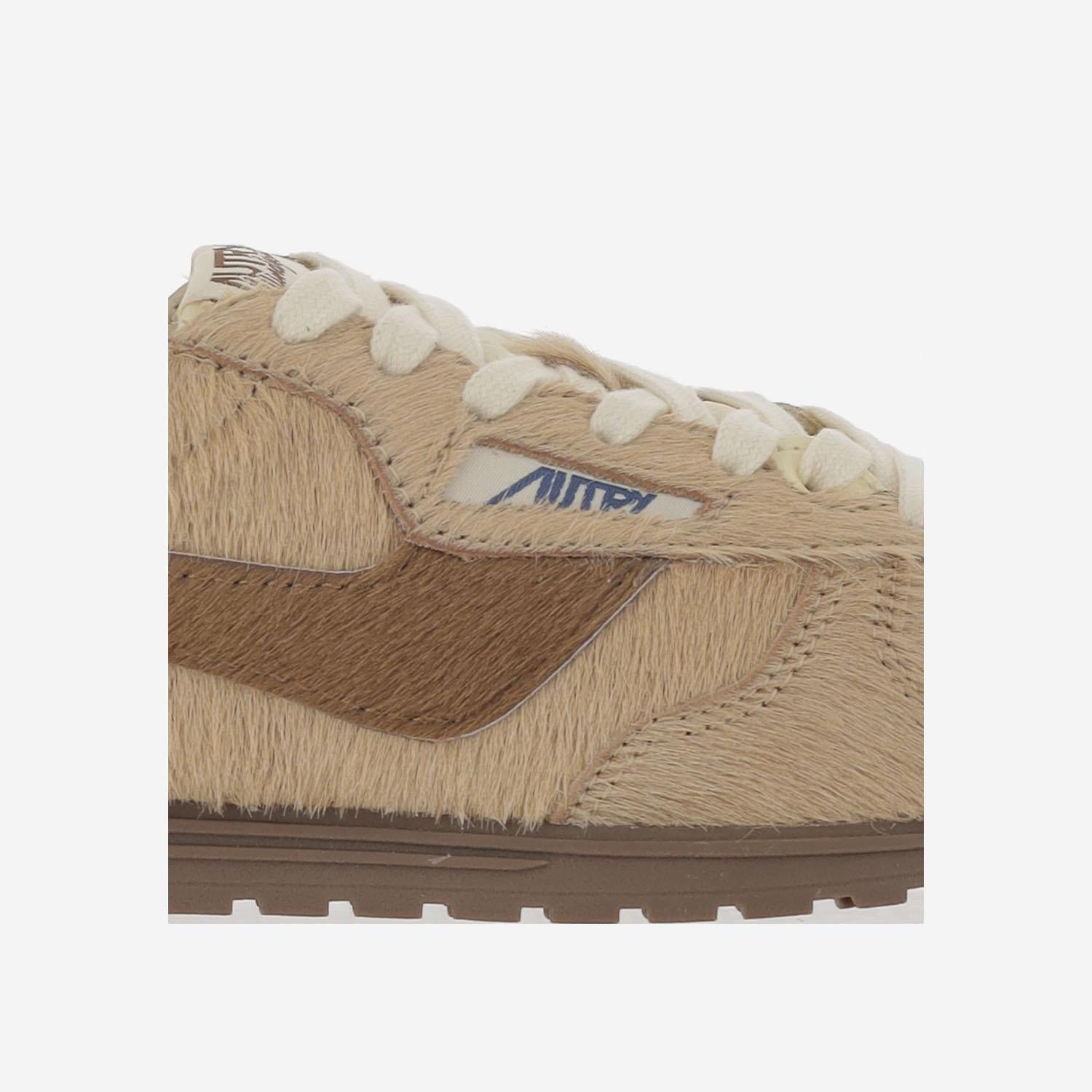 SNEAKERS WINDSPIN IN PELLE WSLWYN03 IVORY AUTRY 