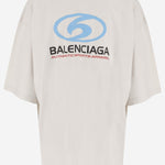 T-SHIRT IN COTONE CON LOGO 764235 TPVU69265 BALENCIAGA 