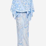 ABITO LUNGO IN SETA CON STAMPA 6HRI306H731 028 EMILIO PUCCI 