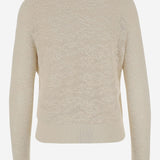 TWIN SET IN MAGLIA DI COTONE E SETA CH25AMX01580 107 CHLOE 