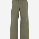 PANTALONI IN COTONE TECNICO 815581 V4Y503293 BOTTEGA VENETA 