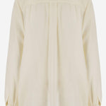 CAMICIA IN SETA CON COLLETTO ALLA COREANA CH25AHT17077 114 CHLOE 