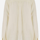 CAMICIA IN SETA CON COLLETTO ALLA COREANA CH25AHT17077 114 CHLOE 