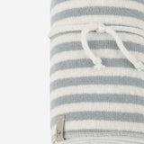 COPERTA JEANINE A RIGHE IN COTONE MISTO 25W042 NUVOLA 1+ IN THE FAMILY KIDS 