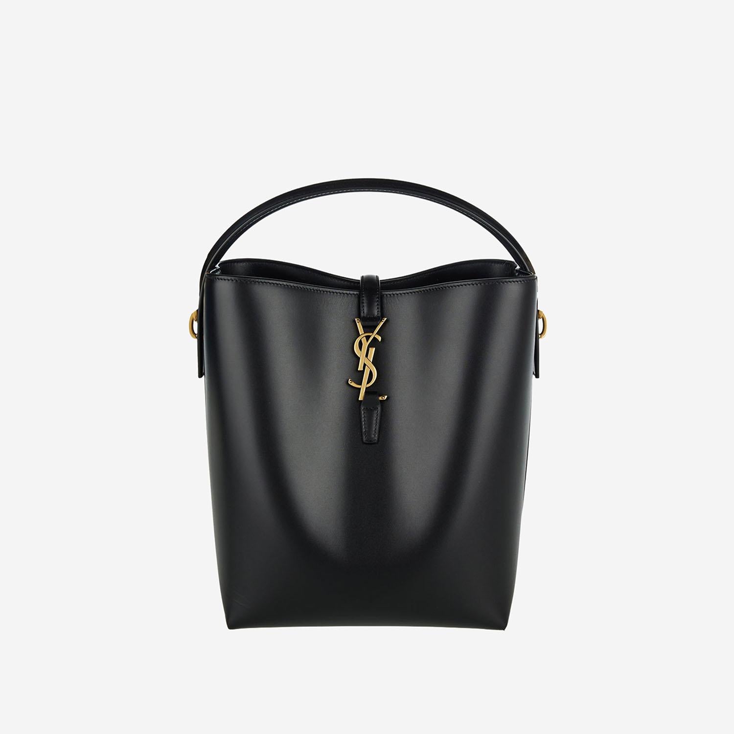 BORSA LE 37 IN PELLE LUCIDA 860941 2R20W1000 SAINT LAURENT 