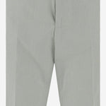 PANTALONI IN MISTO COTONE STRETCH CK1754X GREEN BERWICH 