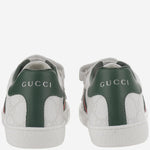 SNEAKERS ACE IN PELLE CON NASTRO WEB 463090 FAEG9048 GUCCI KIDS 