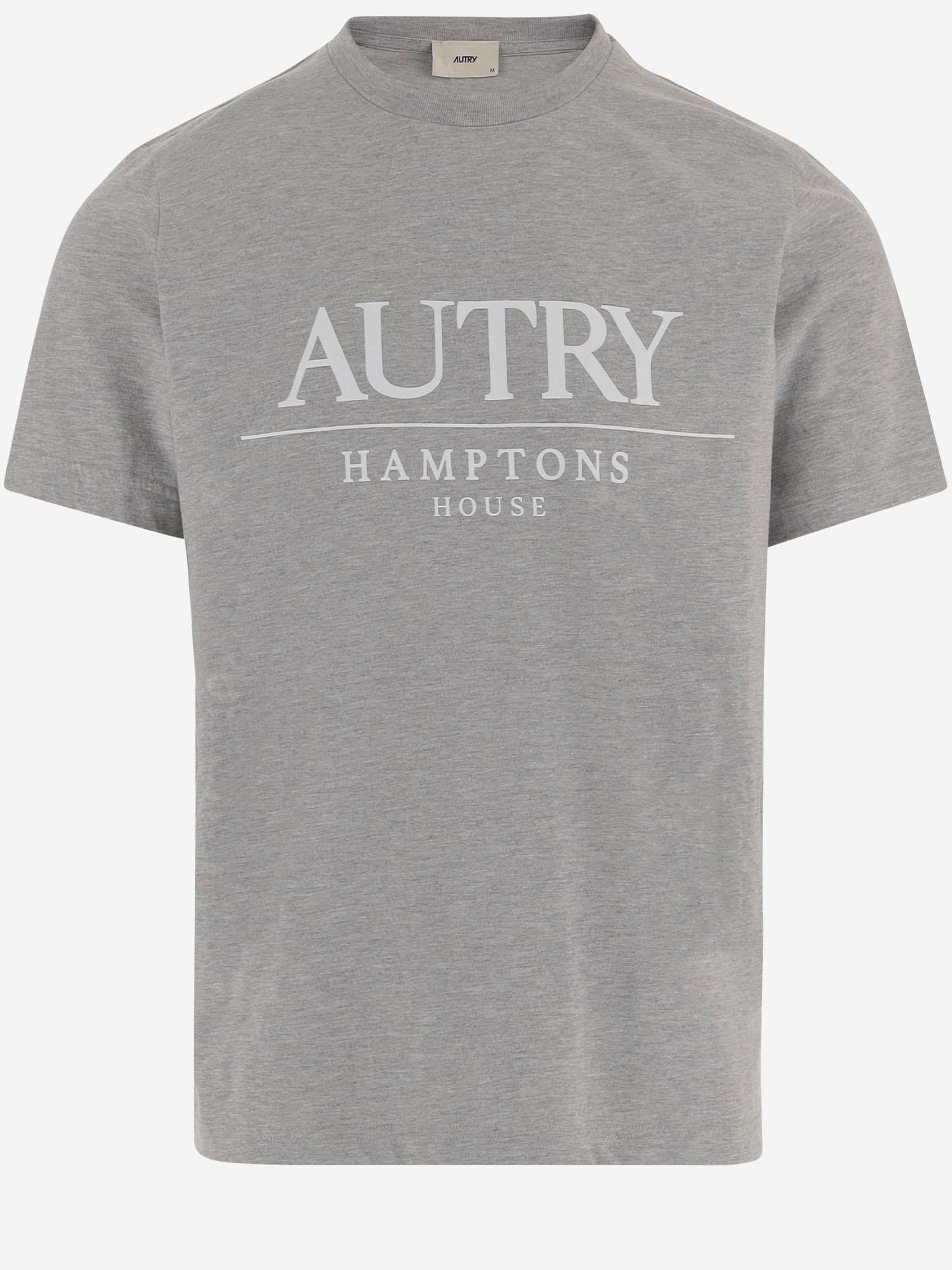 T-shirt in misto cotone con logo TSPM044D JERSEYDKMEL AUTRY 