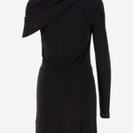 ABITO ASIMMETRICO IN VISCOSA 753164 Y7F931000 SAINT LAURENT 