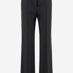 PANTALONI ALBERETA IN LANA 8197W2859 BLK THE ROW 